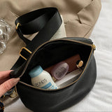 Female Waist Bag Women Fanny Pack Phone Pack Soft Leather Shoulder Crossbody Mes