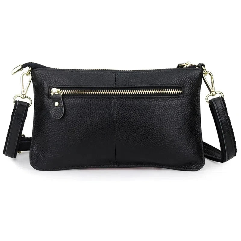 Women's Wallet Purse Leather Clutch Shoulder Bag
