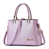 Women's Big Shoulder Bag Solid Color Messenger Handbag