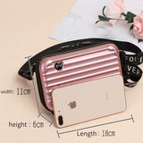 Female Messenger Shoulder Bag Mini Cosmetic Travel Net Red Small Phone Bag