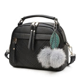Women's Shoulder Bag Crossbody Handbag Travel Hairball Bag