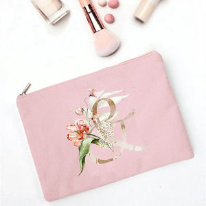 Pink Clutches Print Bag Organizer For Cosmetics Wristlets Handbags
