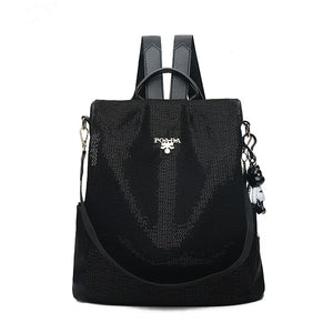 Women's Anti-theft Nylon Backpack