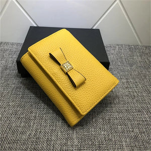 Female Leather Cardholder Wallet High-End