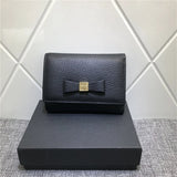 Female Leather Cardholder Wallet High-End