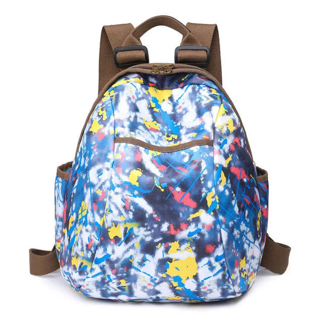 Waterproof Women Backpack Casual Ladies Travel Backpack Retro Female Knapsack