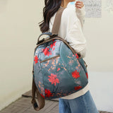 Waterproof Women Backpack Casual Ladies Travel Backpack Retro Female Knapsack