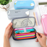 Boys School Pencil Bag Animal Design Large Capacity Pen Case