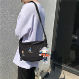 Women Canvas Shoulder Bag Casual Shopping Bags Female Large Capacity Tote