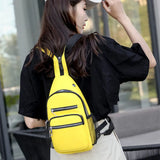 Small Crossbody Chest Bag Women's Messenger Bag Female Mini Travel Bagpack