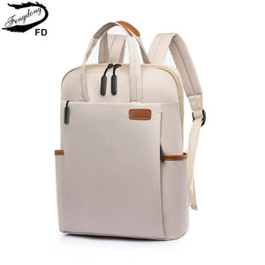 Women School Backpack College Student Bookbag Laptop Bag 13.3 Inch Anti Theft