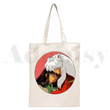 Feudal Demon Inuyasha Higurashi Kagome Anime Handbags Shoulder Bags