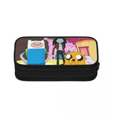 Finn (Adventure Time) Pen Box Student School Anime Zipper Pen Bag