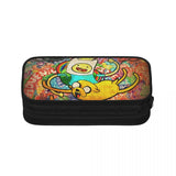 Finn (Adventure Time) Pen Box Student School Anime Zipper Pencase