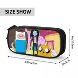 Finn (Adventure Time) Pen Box Student School Anime Zipper Pen Bag