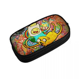 Finn (Adventure Time) Pen Box Student School Anime Zipper Pencase