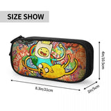 Finn (Adventure Time) Pen Box Student School Anime Zipper Pencase