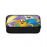 Finn (Adventure Time) Pen Box Student School Anime Zipper Pen Bag