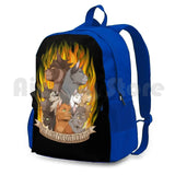 Flame Outdoor Hiking Backpack for Cats and Kittens