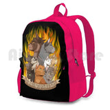 Flame Outdoor Hiking Backpack for Cats and Kittens