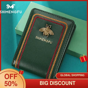 First Layer Cowhide Driver'S Driving Two-In-One Women'S Leather Case