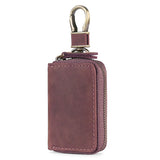 First Layer Cowhide Key Case Leather Motorcycle Key Case