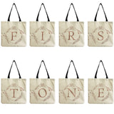 First One 26 English Letters Garland Women's Shoulder Bag Outdoor Large Capacity