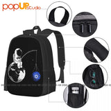 Cardano Moon Backpack Large Capacity Portable 3D Printing Multi-function