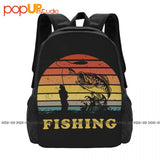 Large Capacity Fishing Backpack Foldable Storage Bag