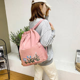 Water Resistant Fitness Backpack Gym Sack Drawstring Bag