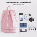 Women's Waterproof Beach Backpack with Wet Dry Separation