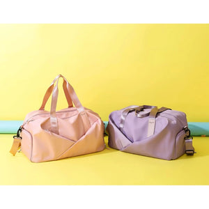 Fitness Gym Bag with Shoe Compartment Waterproof Duffel