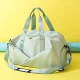 Fitness Gym Bag with Shoe Compartment Waterproof Duffel