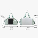 Fitness Gym Bag with Shoe Compartment Waterproof Duffel