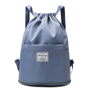 Fitness Sports Storage Backpack Bag Dry Wet Separation Shoulder