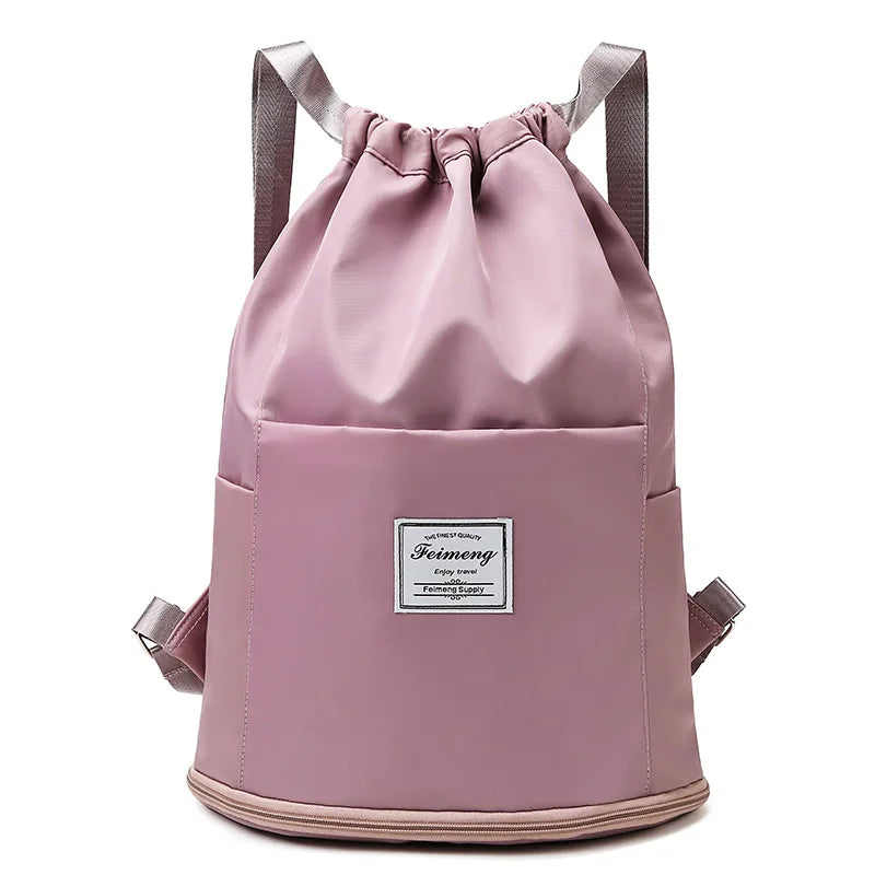 Fitness Sports Storage Backpack Bag Dry Wet Separation Shoulder