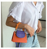 Fitshinling PU Mini Purse Chain Small Bags Female Faux Leather Summer Lady Bag
