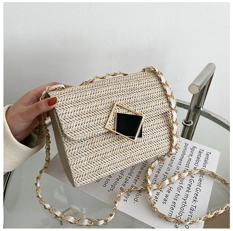 Boho In Handbags For Women Small Mini Beach Purse Chain