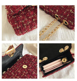 Fitshinling Purse Women's Handbags Mini Bag with Chain