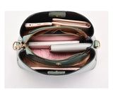 Fitshinling PU Women's Bag Butterfly Pendant Purse Female Faux Leather