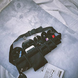 Hip-Hop Waist Bag Bullet Chest Bag Chain Belt Pocket G126