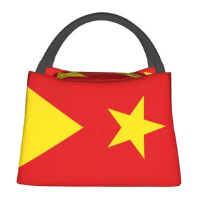 Tigray Region Flag Lunch Tote Bag Ethiopia Insulated Thermal Cooler