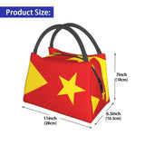 Tigray Region Flag Lunch Tote Bag Ethiopia Insulated Thermal Cooler
