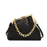 Flake Handbag Clip Shoulder Purse Woman Bags Clutch Bag