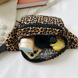 Leopard Print Shoulder Bag Women Crossbody Bag Large Capacity Handbag
