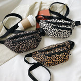 Leopard Print Shoulder Bag Women Crossbody Bag Large Capacity Handbag