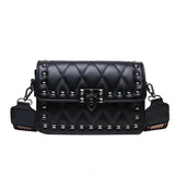 PU Leather Flap Bag Women Shoulder Crossbody Handbag