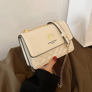 Diamond Lattice Crossbody Bag for Women Leisure Handbags