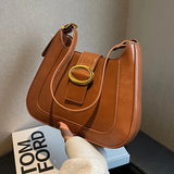 Flap Crossbody Bags For Women Winter Small PU Leather Shoulder Bag