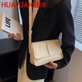 Women's PU Leather Flap Crossbody Bag